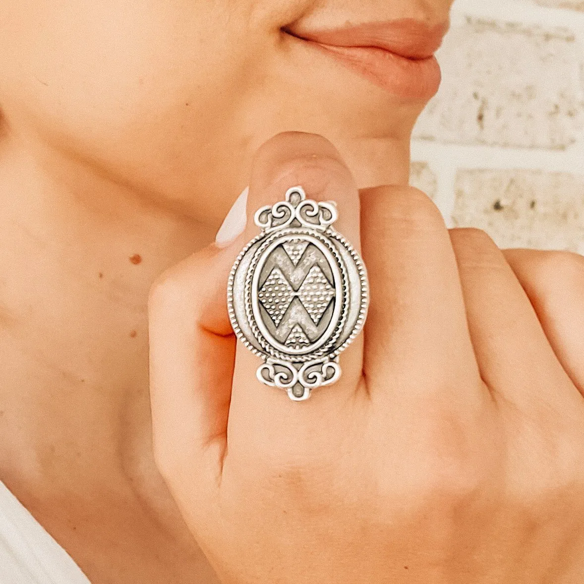 Anatolian Boho Ring - "Agri"