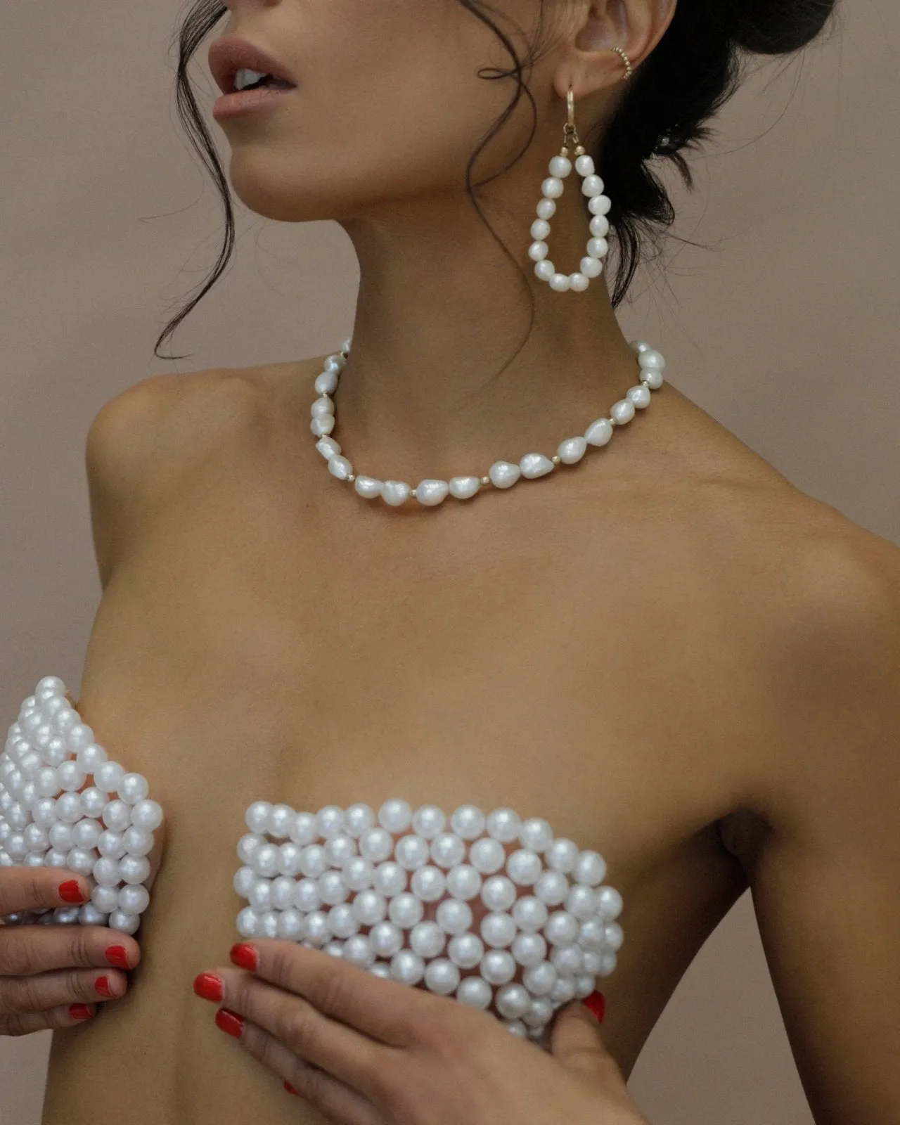 Azalia Freshwater Pearl Necklace