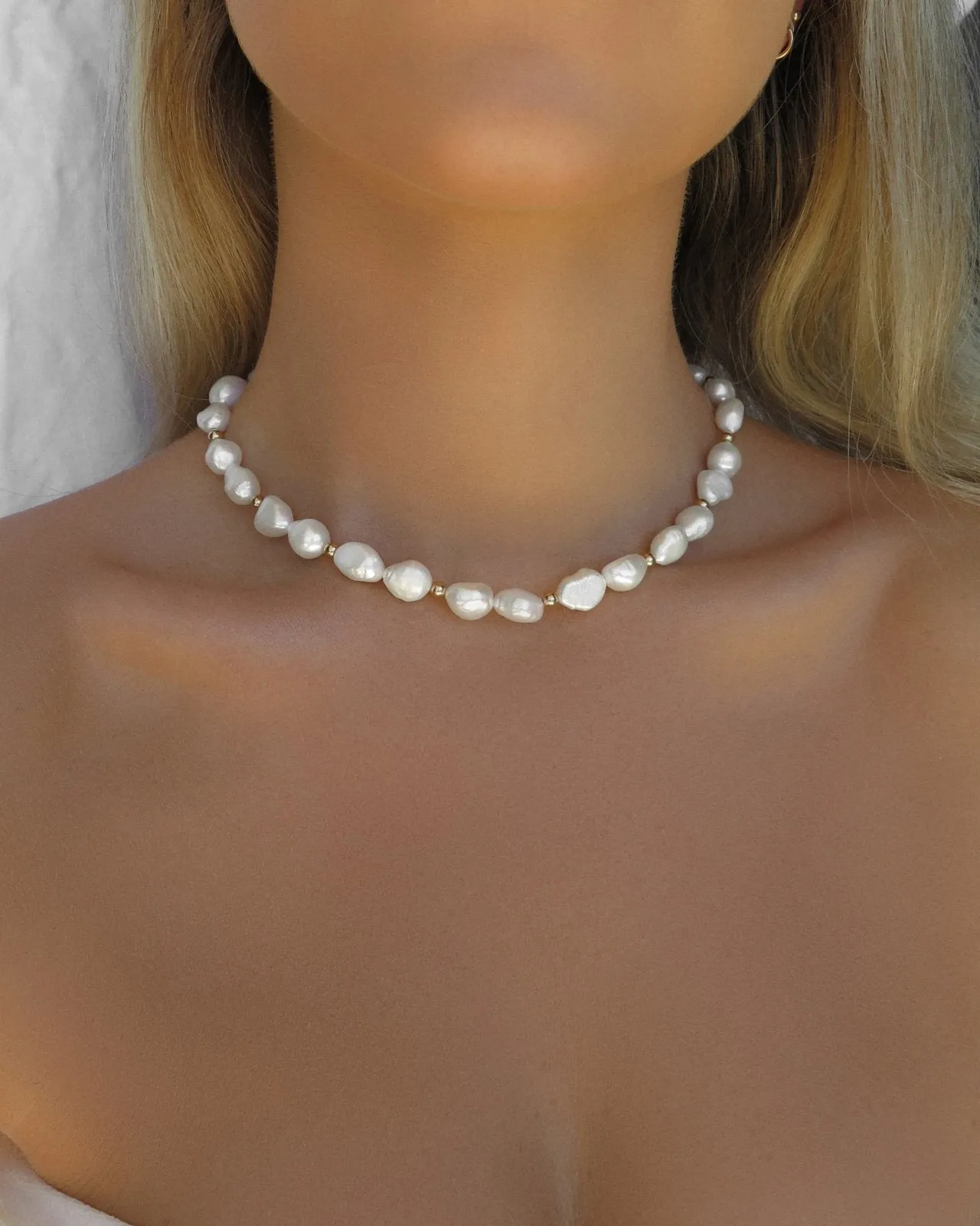 Azalia Freshwater Pearl Necklace