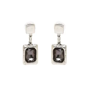 Black Crystal Earrings