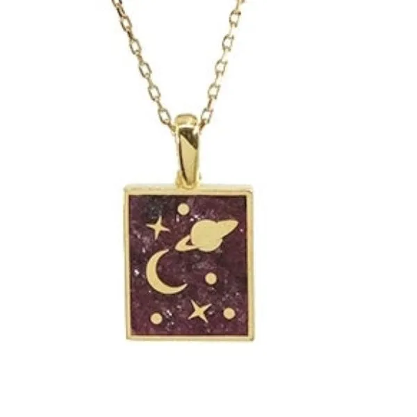 Celestial Gemstone Necklace