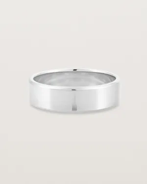 Chamfered Wedding Ring | 6mm