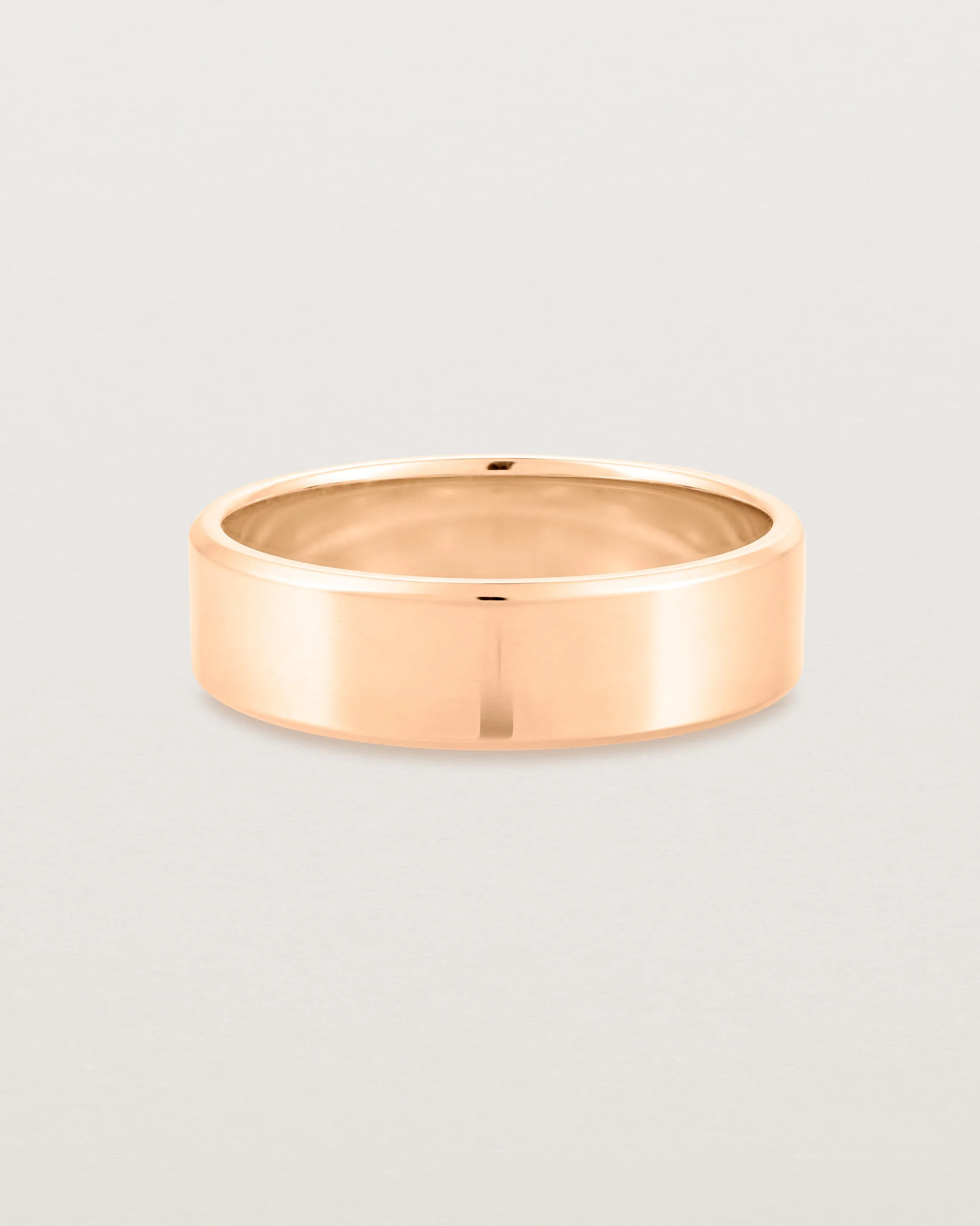 Chamfered Wedding Ring | 6mm