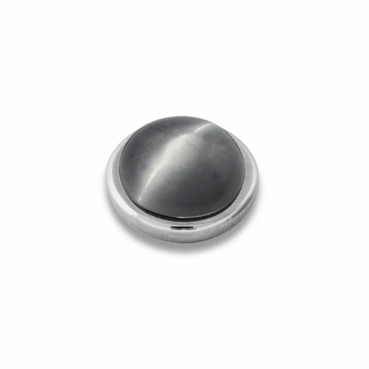 COMPLIMENTS SENCE SHINY SILVER DARK GREY TOPPER