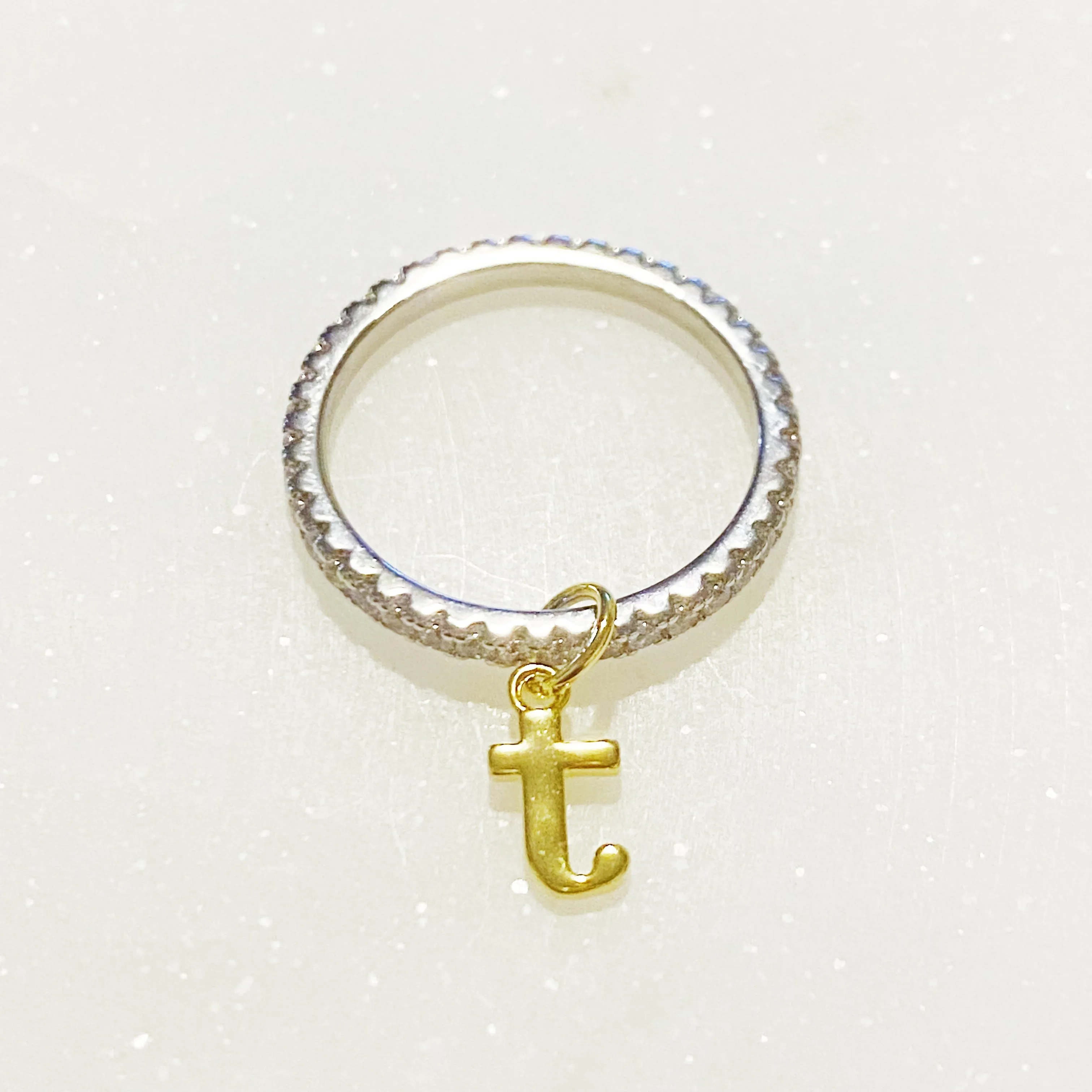 Dangle Initial Ring