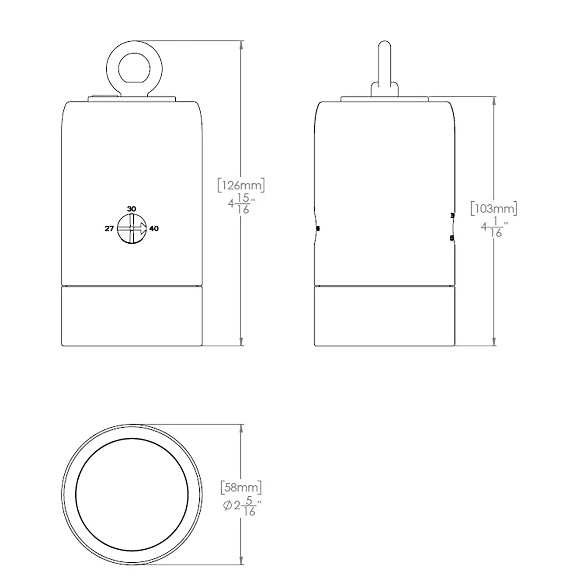 Estrella LED Indoor/Outdoor 12V Pendant