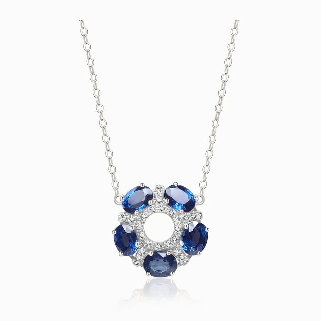 Etoile Zafiro Natural Sapphire Necklace