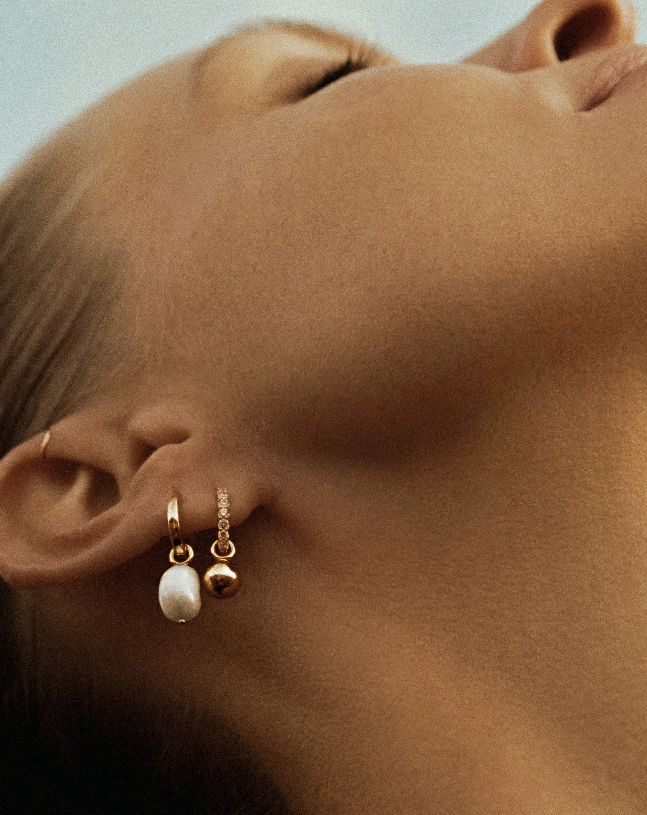 Gold Drop Earrings