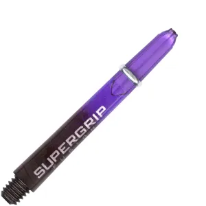 Harrows Supergrip Fusion Dart Shafts - Midi Purple