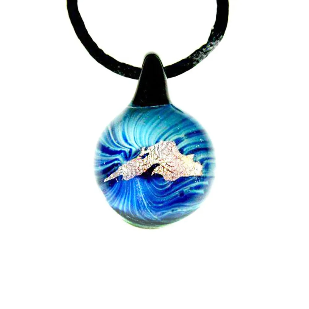 Lake Superior Pendant Necklace