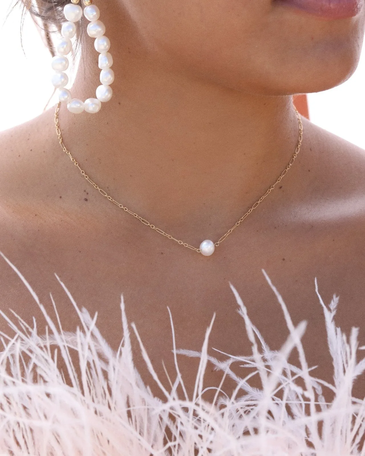 Large Freshwater Pearl Necklace