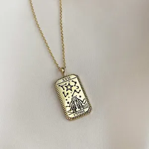 L'Etoile Gold Tarot Necklace