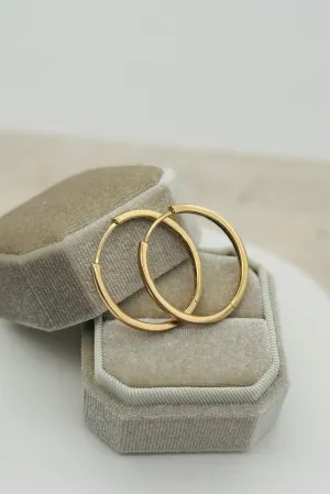 Minimalist Hoop Earrings