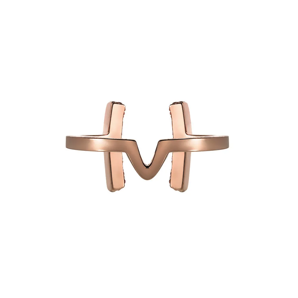 Rose Gold Cuff Ring