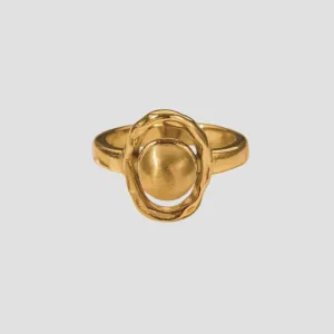 Saturn 18k Gold Ring