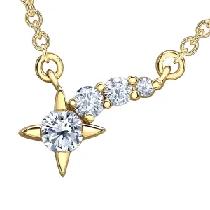 Shooting Star Canadian Diamond Pendant