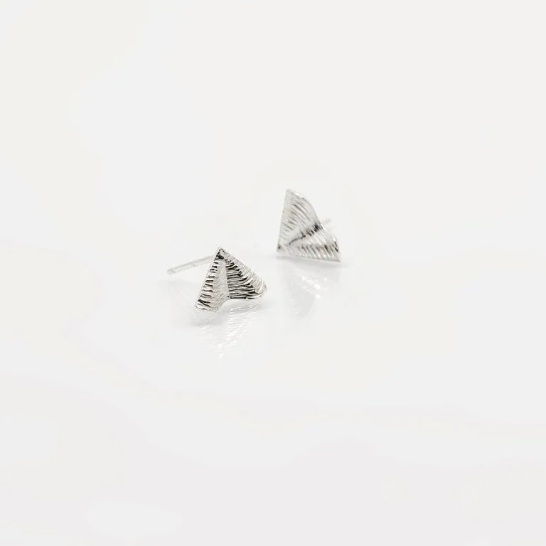 Shore Petite Stud Earrings - Sterling Silver - Martina Hamilton