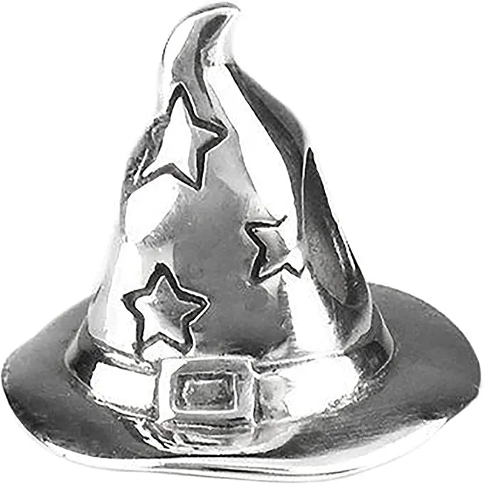 Starry Magician Wizard Witch Hat Bead Charm