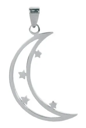 STARRY MOON PENDANT 316L, DC/60