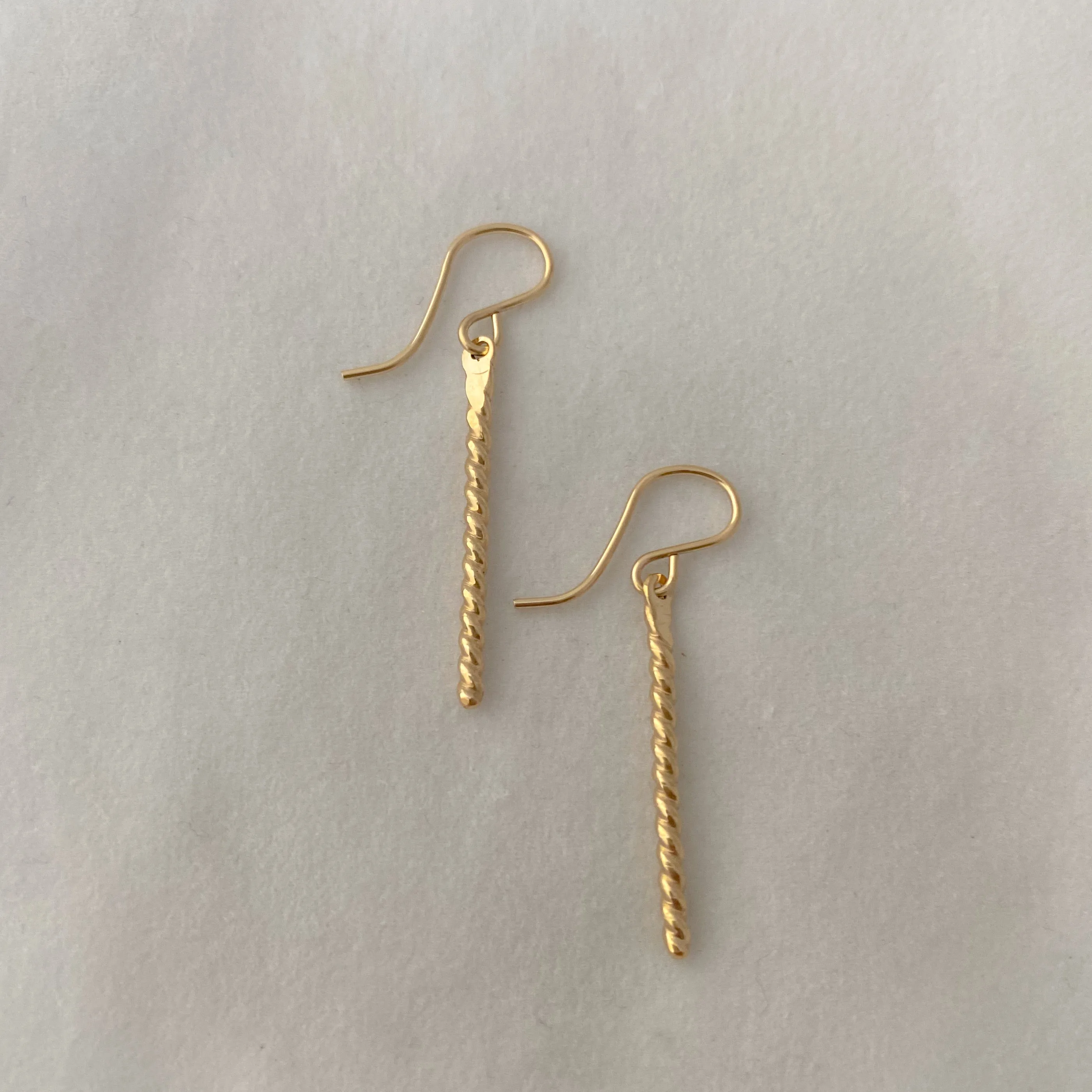 Twisted Minimalist Earrings